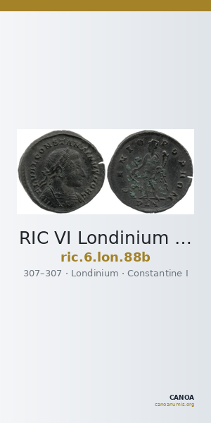 RIC VI Londinium 88b — CANOA