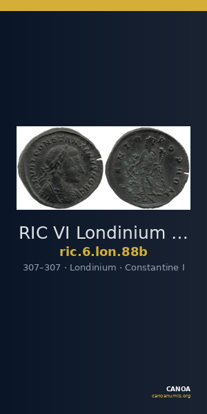 RIC VI Londinium 88b — CANOA