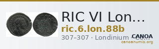 RIC VI Londinium 88b — CANOA