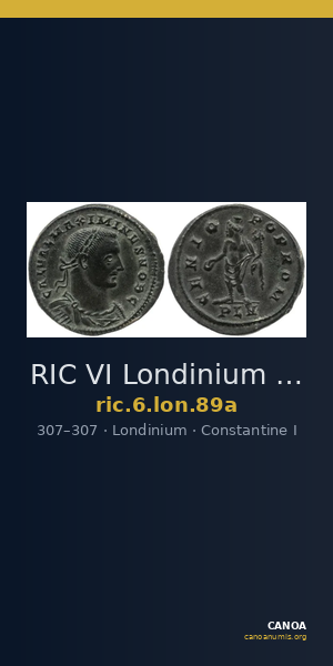 RIC VI Londinium 89a — CANOA