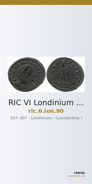 RIC VI Londinium 90 — CANOA