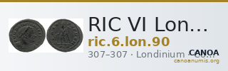 RIC VI Londinium 90 — CANOA
