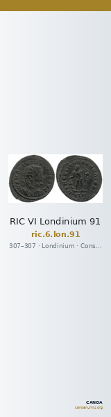 RIC VI Londinium 91 — CANOA