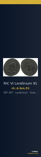 RIC VI Londinium 91 — CANOA