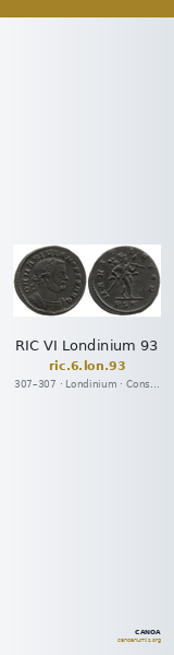 RIC VI Londinium 93 — CANOA