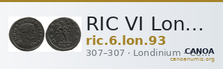RIC VI Londinium 93 — CANOA