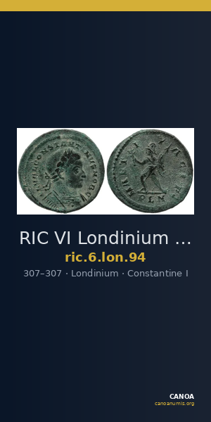 RIC VI Londinium 94 — CANOA