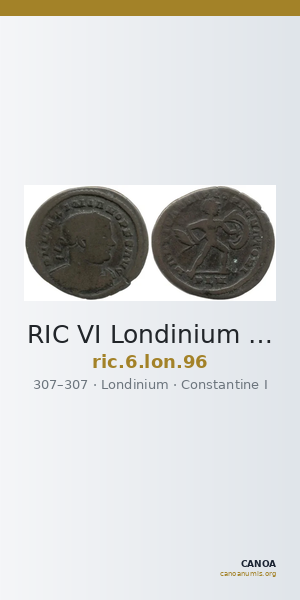 RIC VI Londinium 96 — CANOA