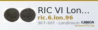 RIC VI Londinium 96 — CANOA