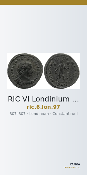 RIC VI Londinium 97 — CANOA