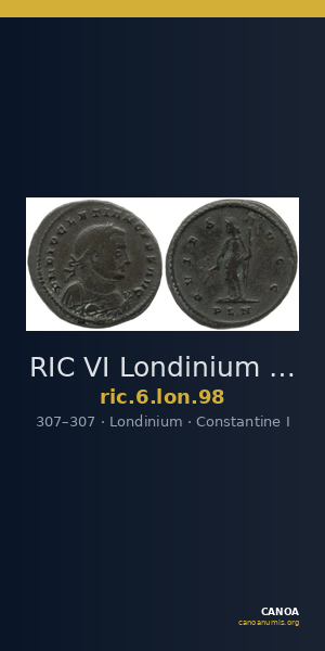 RIC VI Londinium 98 — CANOA