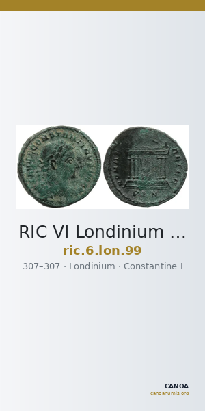 RIC VI Londinium 99 — CANOA