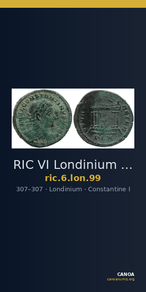 RIC VI Londinium 99 — CANOA