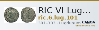 RIC VI Lugdunum 101 — CANOA