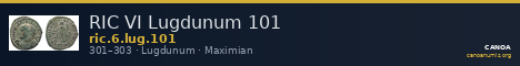 RIC VI Lugdunum 101 — CANOA