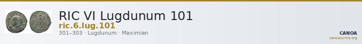 RIC VI Lugdunum 101 — CANOA