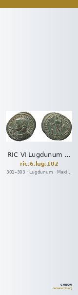 RIC VI Lugdunum 102 — CANOA