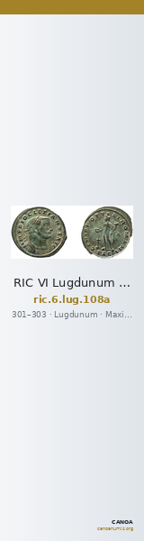 RIC VI Lugdunum 108a — CANOA