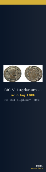 RIC VI Lugdunum 108b — CANOA