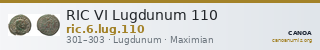 RIC VI Lugdunum 110 — CANOA