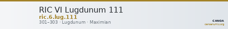 RIC VI Lugdunum 111 — CANOA