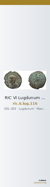 RIC VI Lugdunum 116 — CANOA