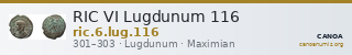 RIC VI Lugdunum 116 — CANOA