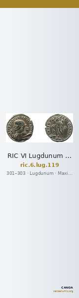 RIC VI Lugdunum 119 — CANOA