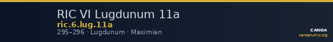 RIC VI Lugdunum 11a — CANOA