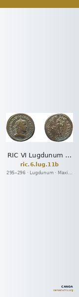 RIC VI Lugdunum 11b — CANOA
