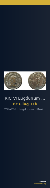 RIC VI Lugdunum 11b — CANOA