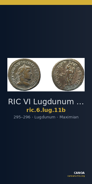 RIC VI Lugdunum 11b — CANOA