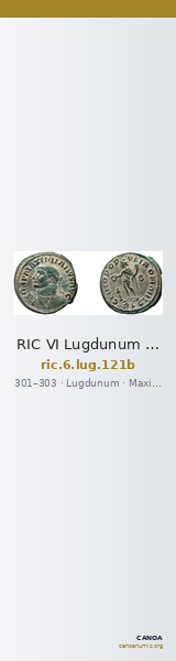RIC VI Lugdunum 121b — CANOA