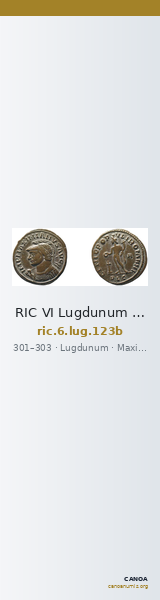 RIC VI Lugdunum 123b — CANOA