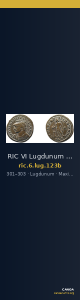 RIC VI Lugdunum 123b — CANOA
