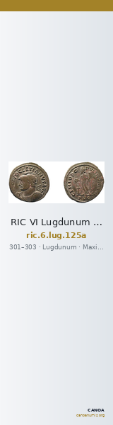 RIC VI Lugdunum 125a — CANOA