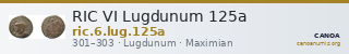 RIC VI Lugdunum 125a — CANOA