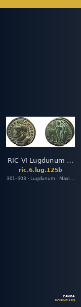 RIC VI Lugdunum 125b — CANOA