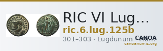 RIC VI Lugdunum 125b — CANOA