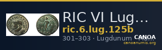 RIC VI Lugdunum 125b — CANOA
