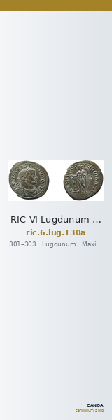 RIC VI Lugdunum 130a — CANOA