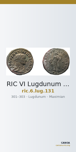 RIC VI Lugdunum 131 — CANOA