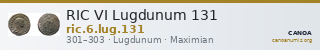 RIC VI Lugdunum 131 — CANOA