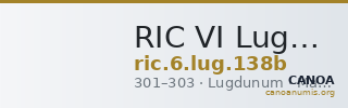 RIC VI Lugdunum 138b — CANOA