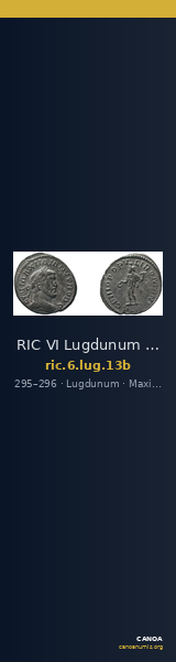 RIC VI Lugdunum 13b — CANOA