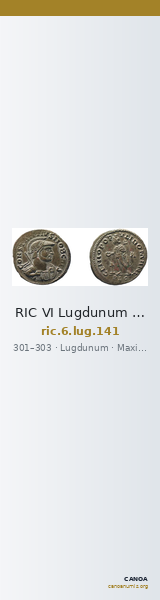 RIC VI Lugdunum 141 — CANOA
