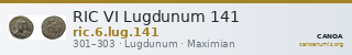 RIC VI Lugdunum 141 — CANOA