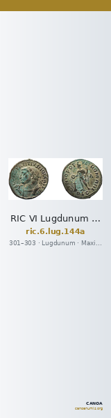 RIC VI Lugdunum 144a — CANOA