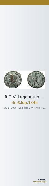 RIC VI Lugdunum 144b — CANOA