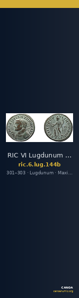 RIC VI Lugdunum 144b — CANOA